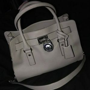 Grey Michael Kors Purse