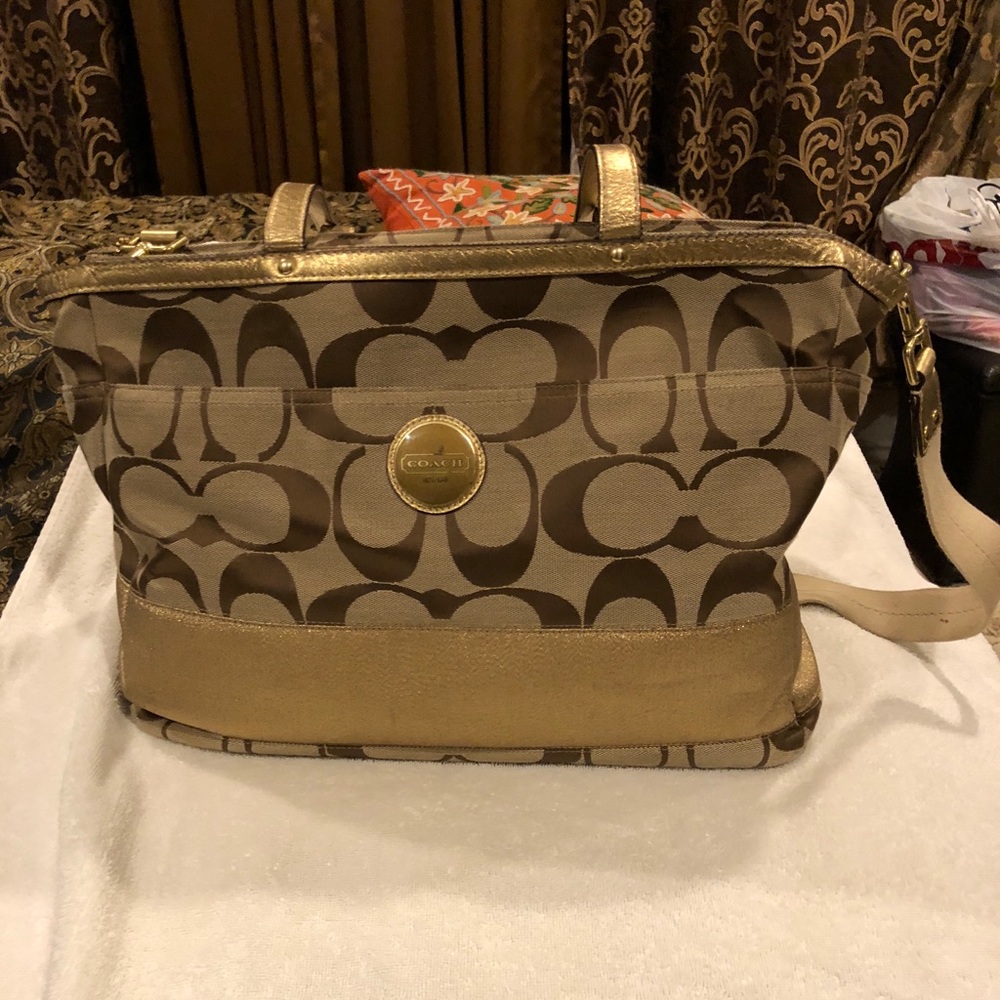 Coach diaper bag