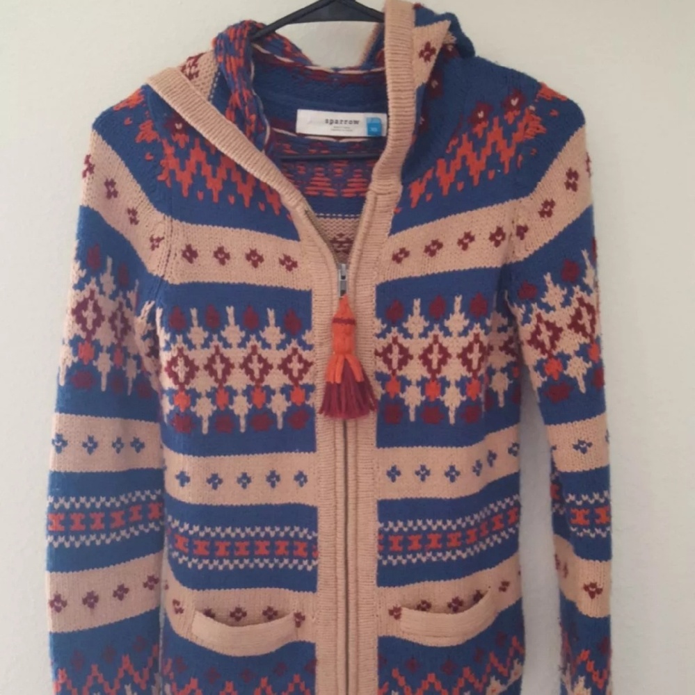 Sparrow Knit Hoodie. Super cute for winter!