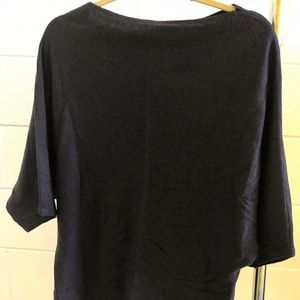 Cynthia Rowley Navy Merino Wool Sweater