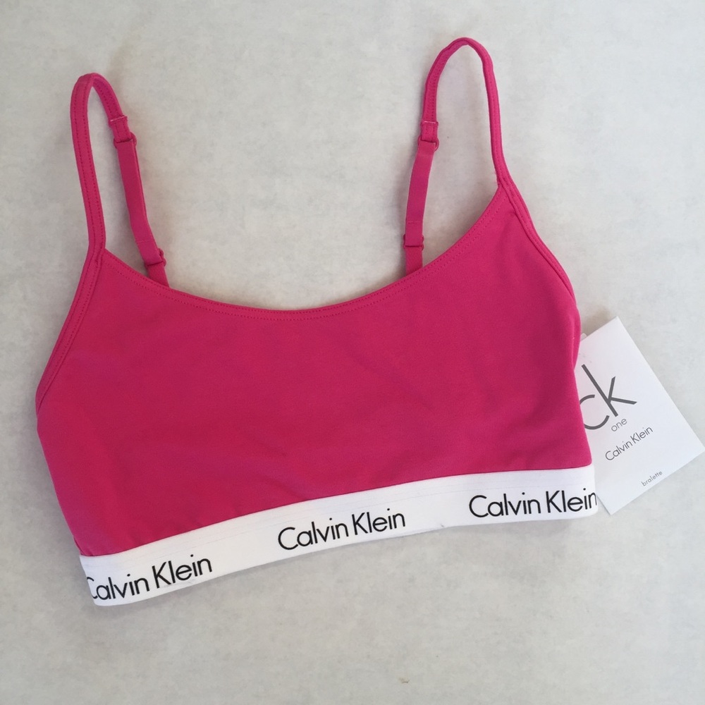 Calvin Klein One Hot Pink Bralette