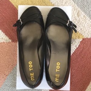 Me too shiny black shoes