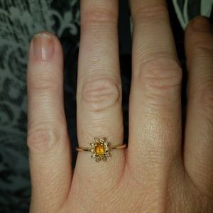 Citrine ring