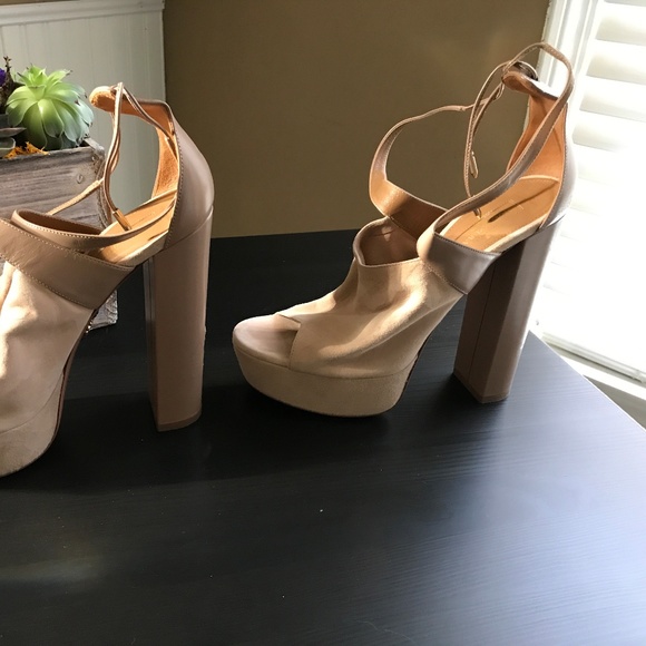 AQUAZZURA FIRENZE Block Heels-Great Shape- US 10 - Picture 3 of 5