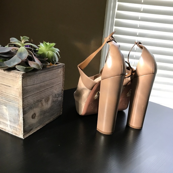 AQUAZZURA FIRENZE Block Heels-Great Shape- US 10 - Picture 4 of 5