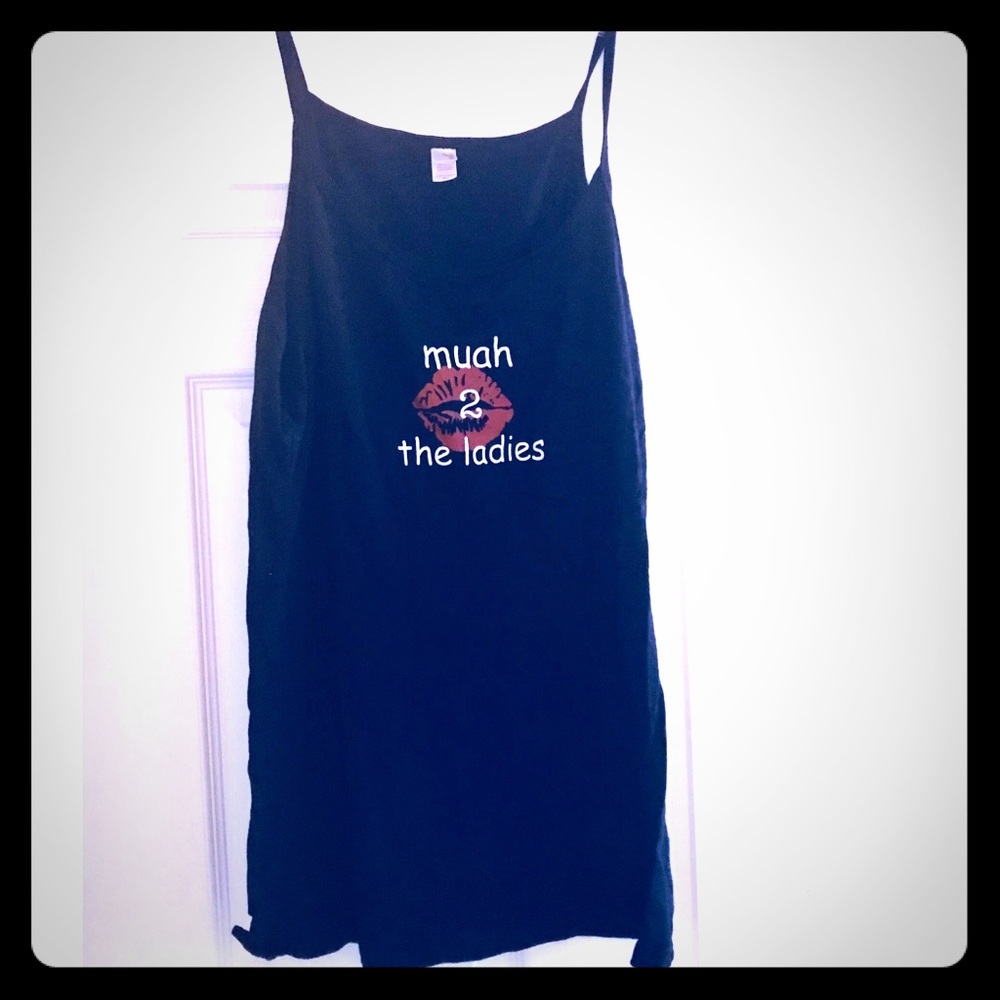 Muah 2 the Ladies Women’s Spaghetti Strap T-Shirt