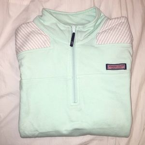 Mint green vineyard vines pullover