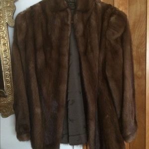 2 Mink Jacket with fasteners