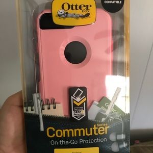 Brand new iPhone 7 & 8 PLUS pink otter box