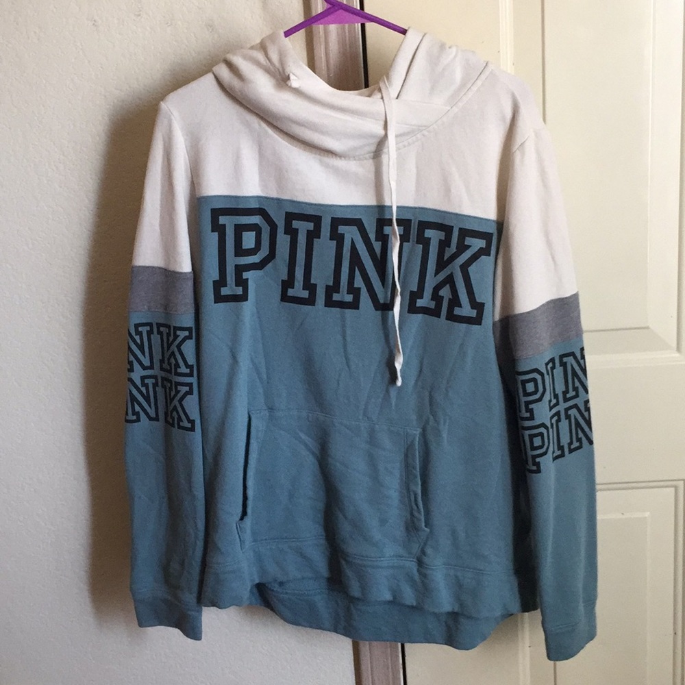 Pink brand hoodie