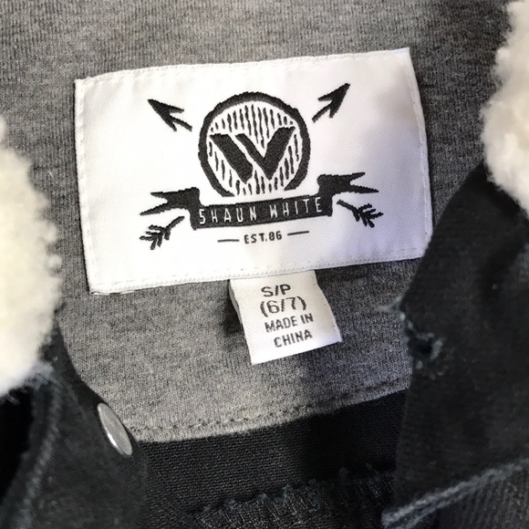 Boys Black Jean Jacket - Picture 2 of 5