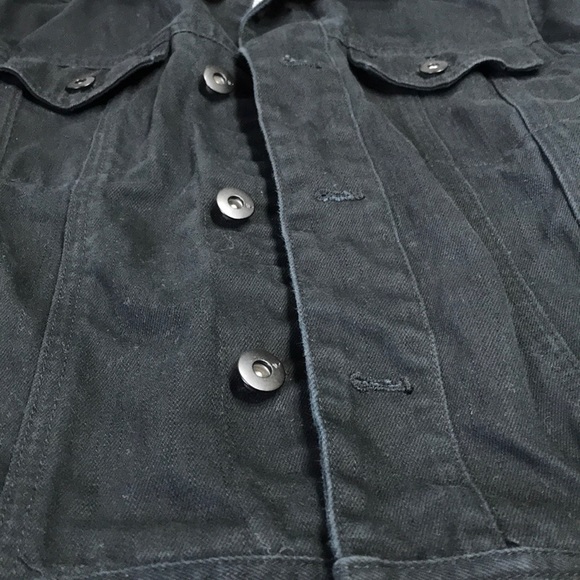 Boys Black Jean Jacket - Picture 5 of 5