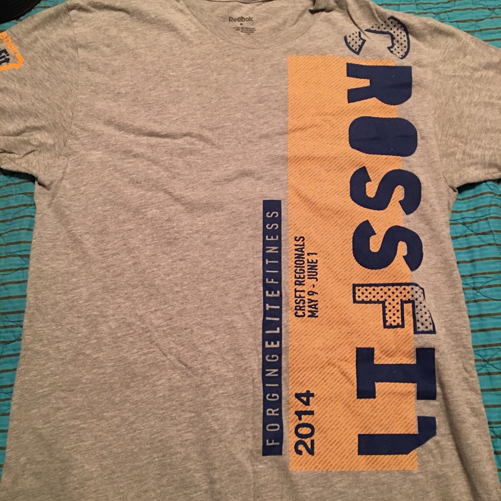 Mens med CrossFit T-shirt