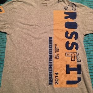 Mens med CrossFit T-shirt