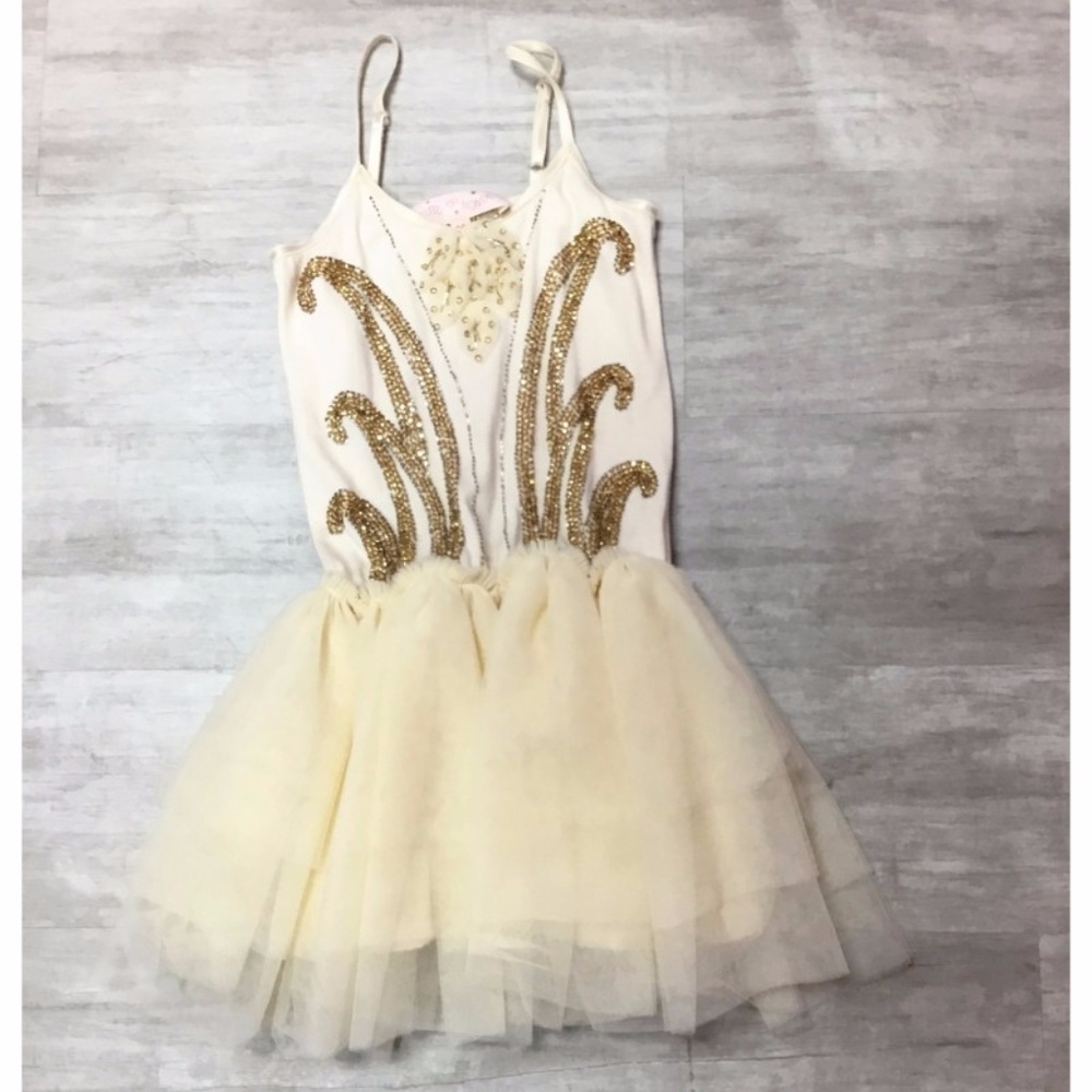 Golden Apple Tutu Dress
