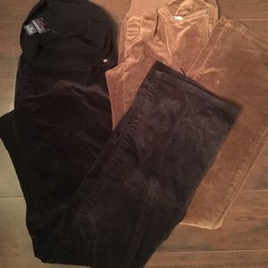 Warm Maternity stretch corduroy pants