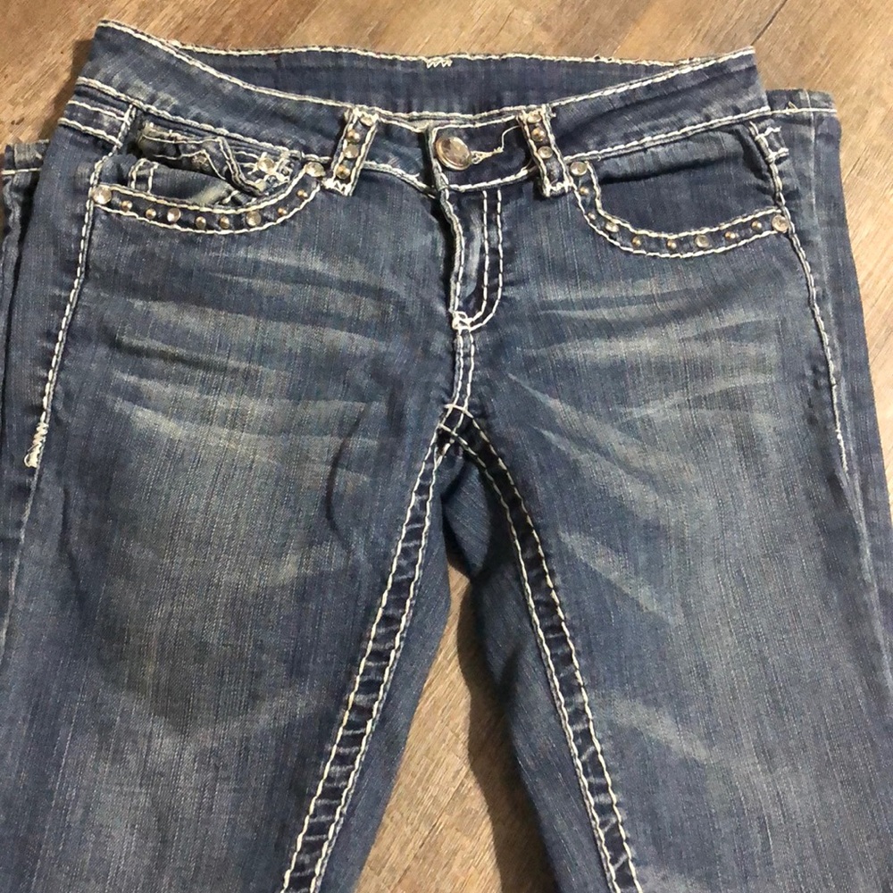 Rhinestone Miss Chic Jeans
