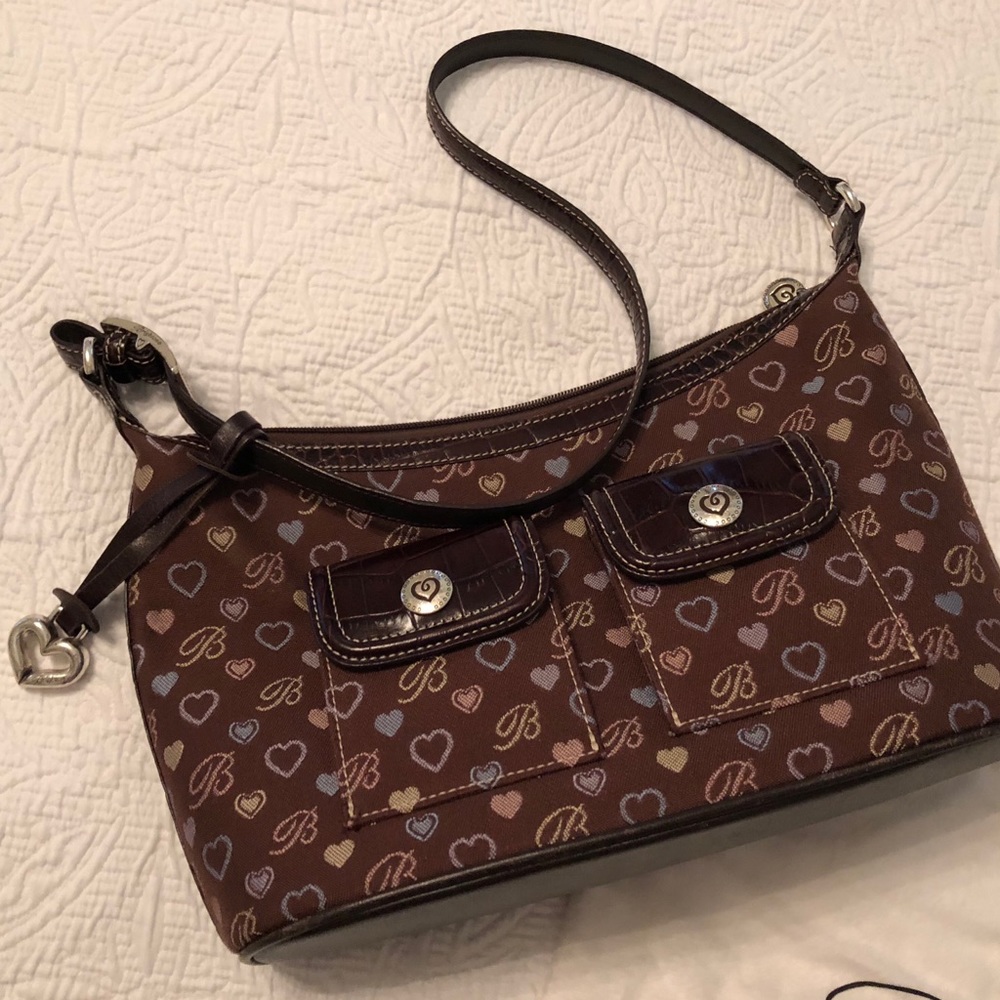 Brighton Brown Shoulder Purse - Great condition!