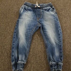H&M tapered pull-on jeans