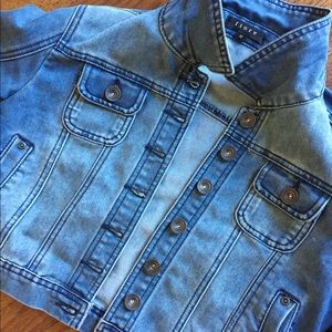 1/4 sleeve Jean jacket