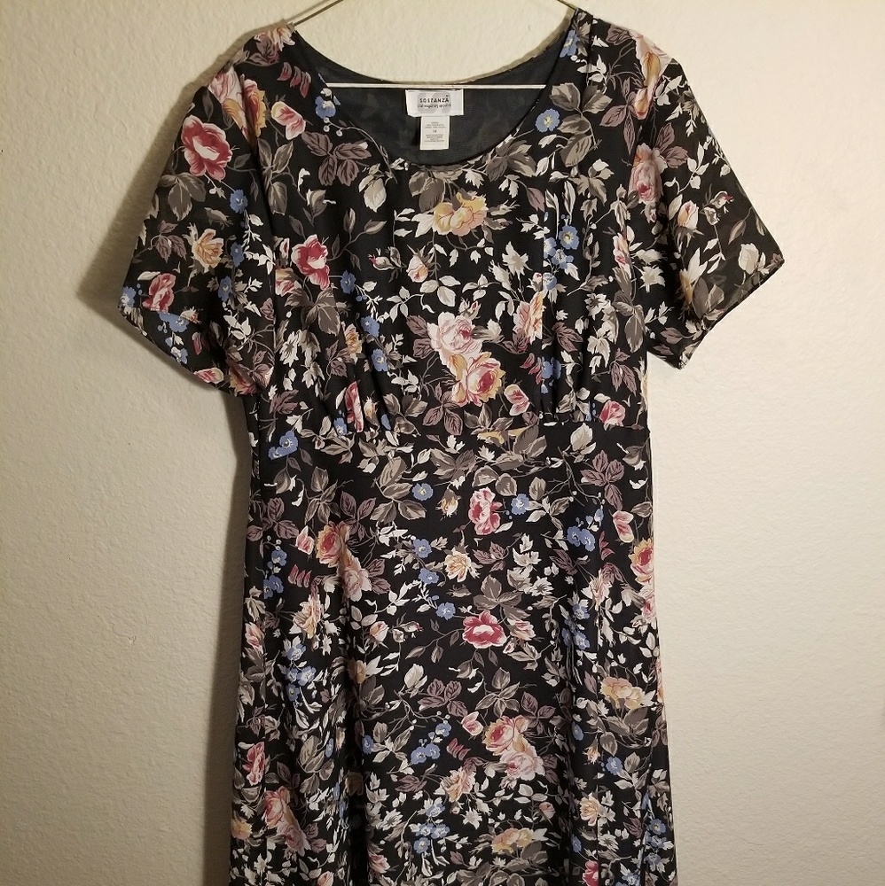 Vintage floral dress