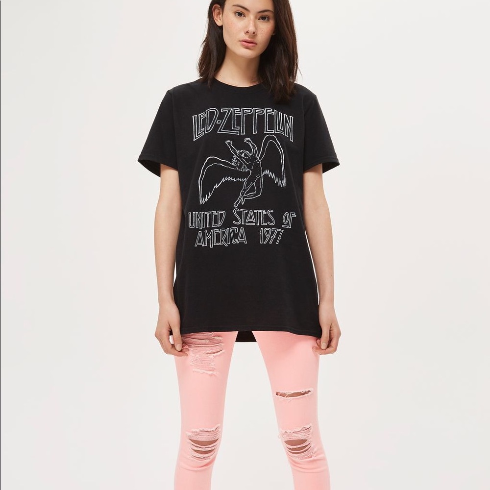 Topshop by And Finally Led Zeppelin Tee
