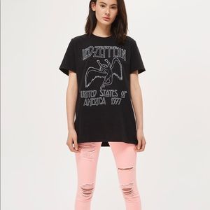 Topshop by And Finally Led Zeppelin Tee