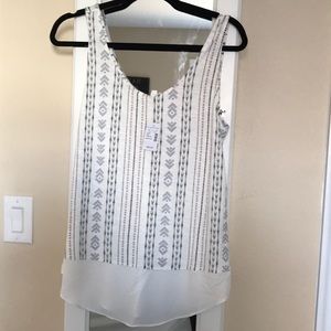 Ethnic print tank