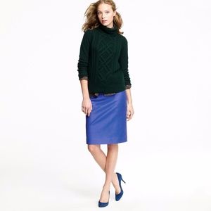 Jcrew Wool Pencil Skirt