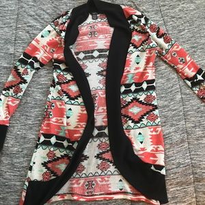 Aztec Pattern Cardigan