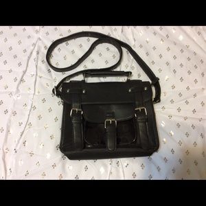 Smaller Black Messenger Bag