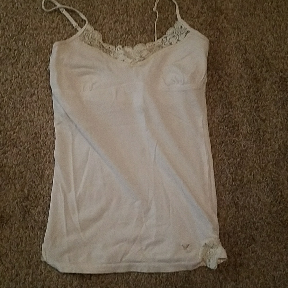 American eagle white cami