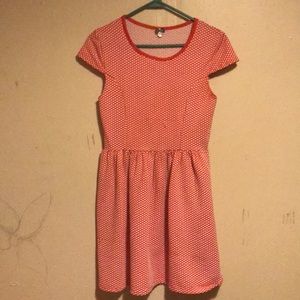 Pink Polka Dot Dress