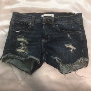 Jean shorts