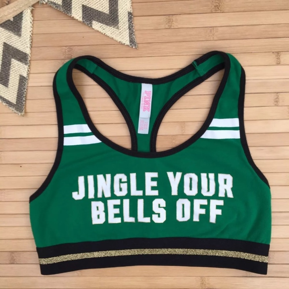 Victoria Secret Pink Small Bra Christmas Holiday