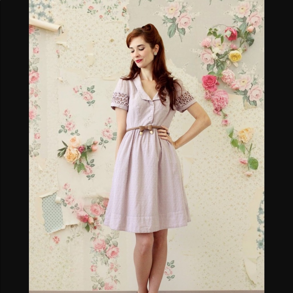 Anthropologie Maeve Lilac Dress