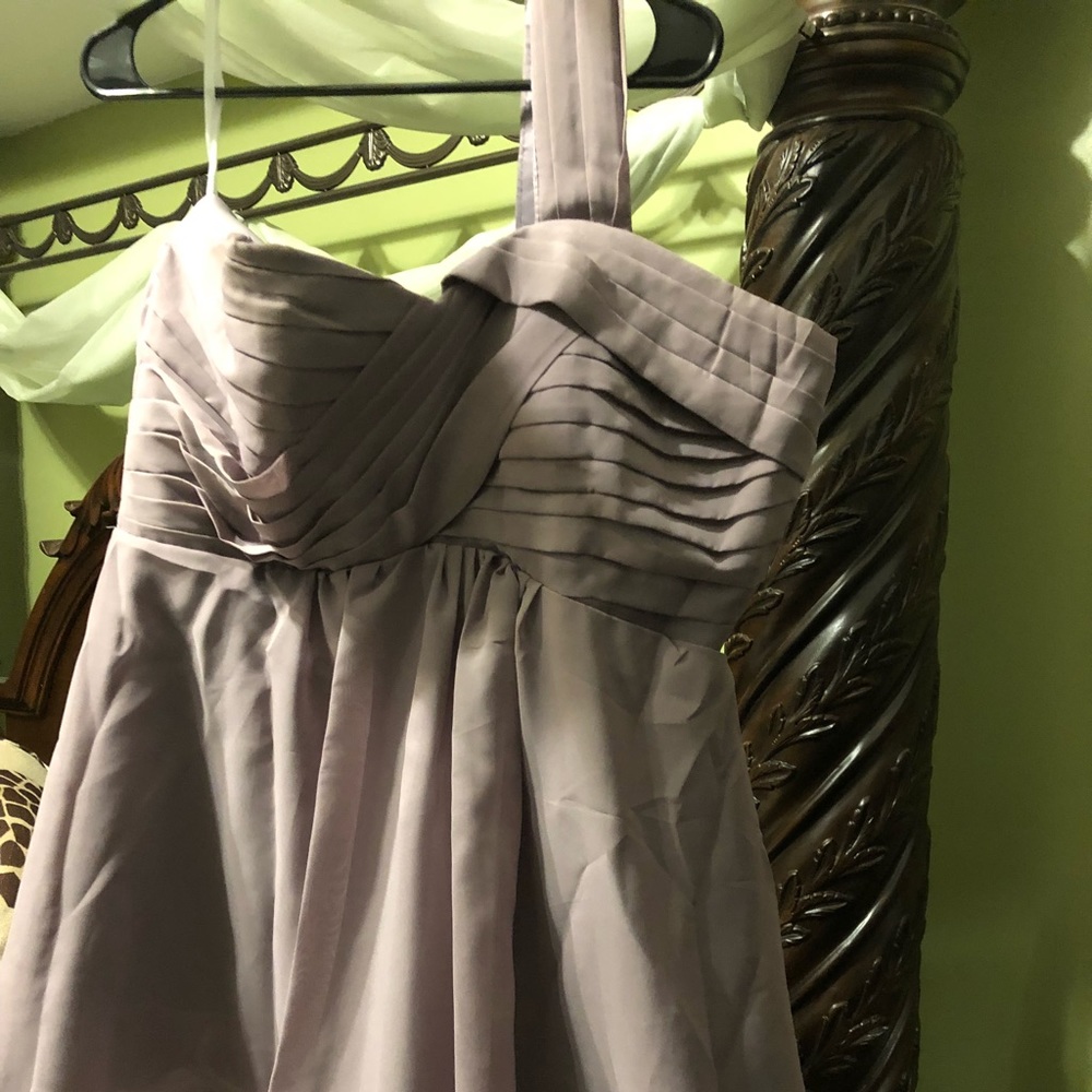 One shoulder formal dress