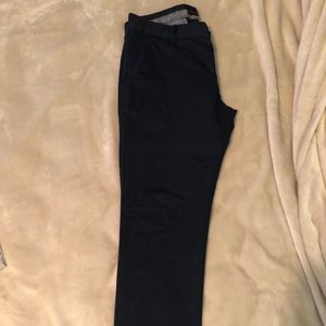 Zara man slim fit navy pants