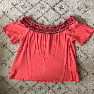 Off the shoulder top