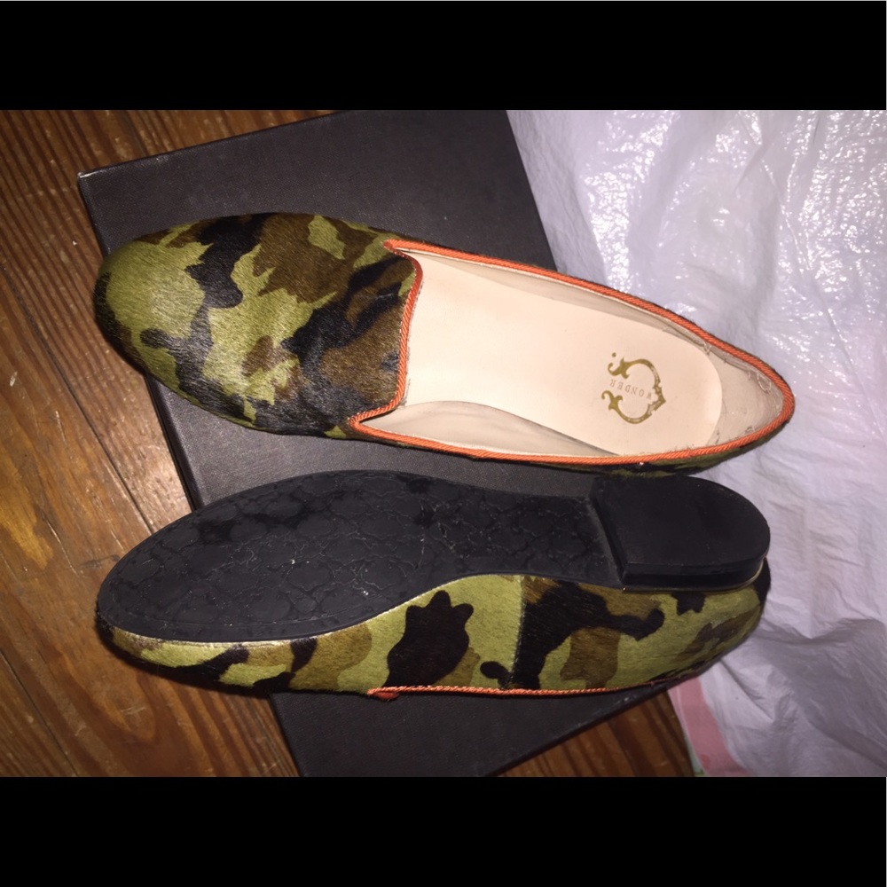 Pony hair driving shoes