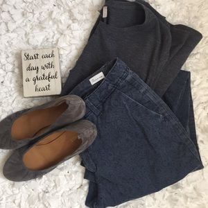 Gap Girlfriend Twill Stripe Chino