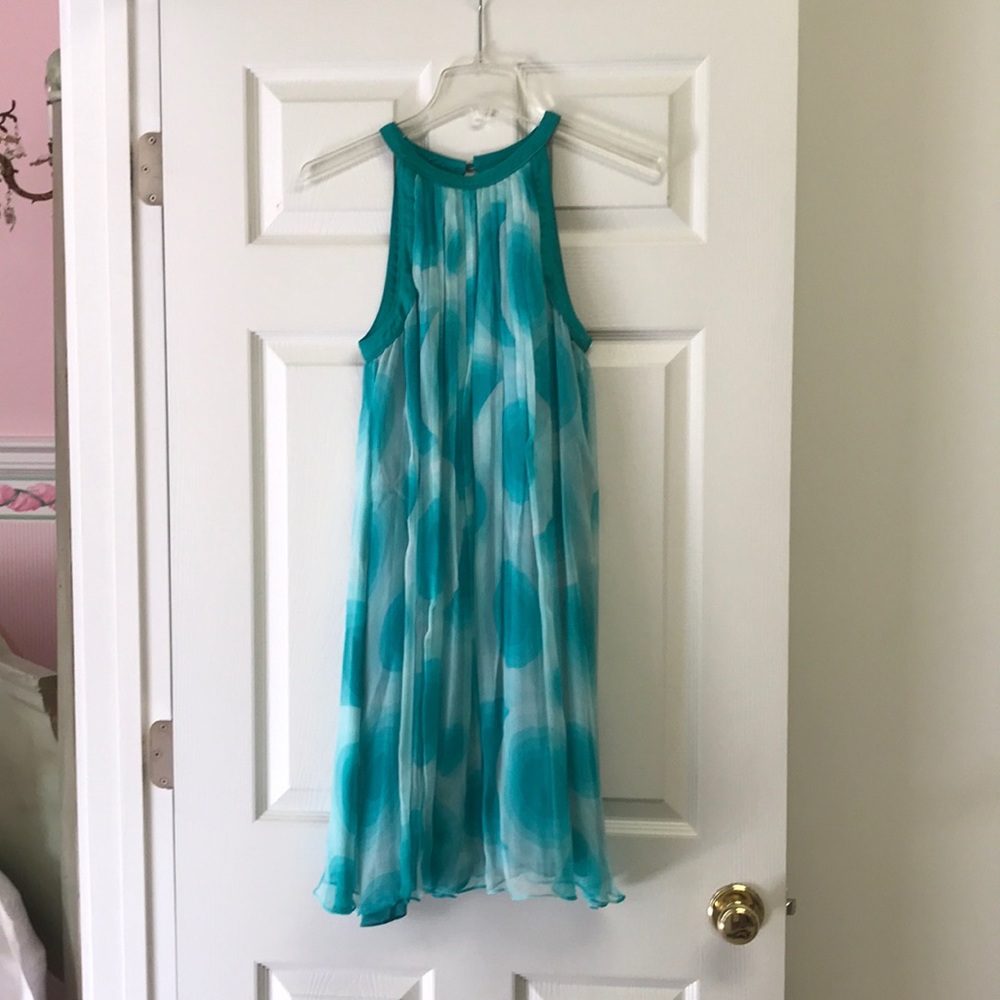 SILK PRINT DRESS