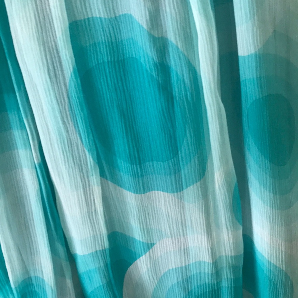 SILK PRINT DRESS - Picture 3 of 5