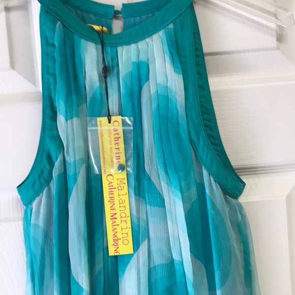 SILK PRINT DRESS - Picture 2 of 5