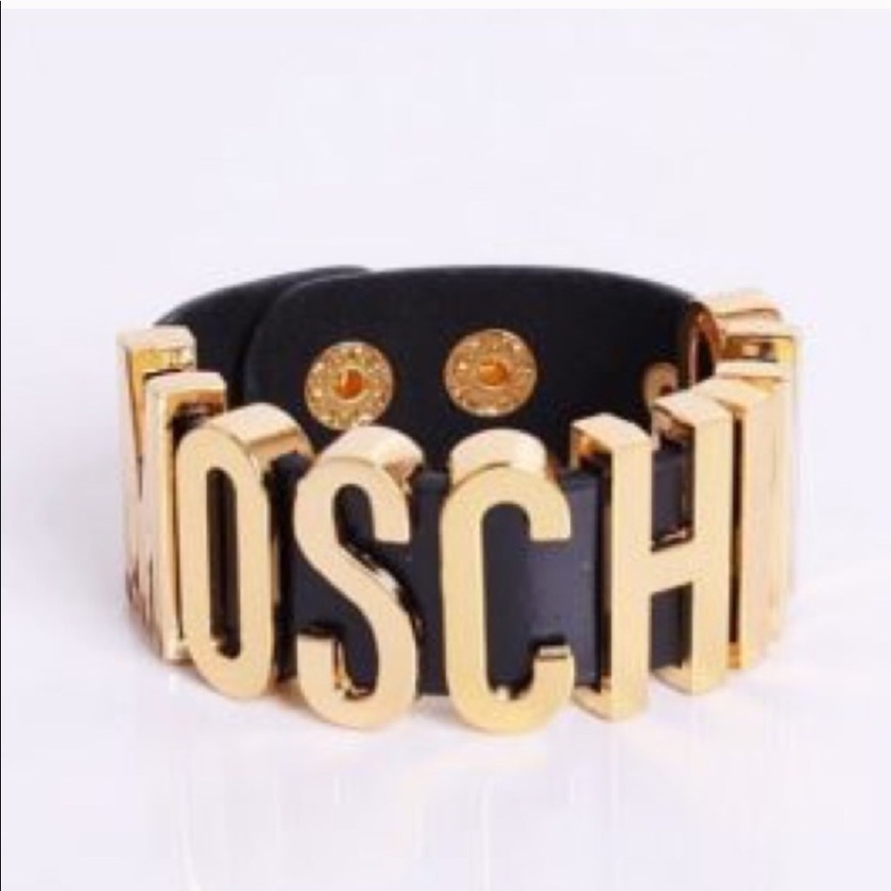 Black Moschino Bracelet