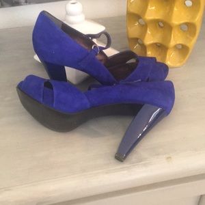 Marc Fisher/Sexy Royal blue party shoes
