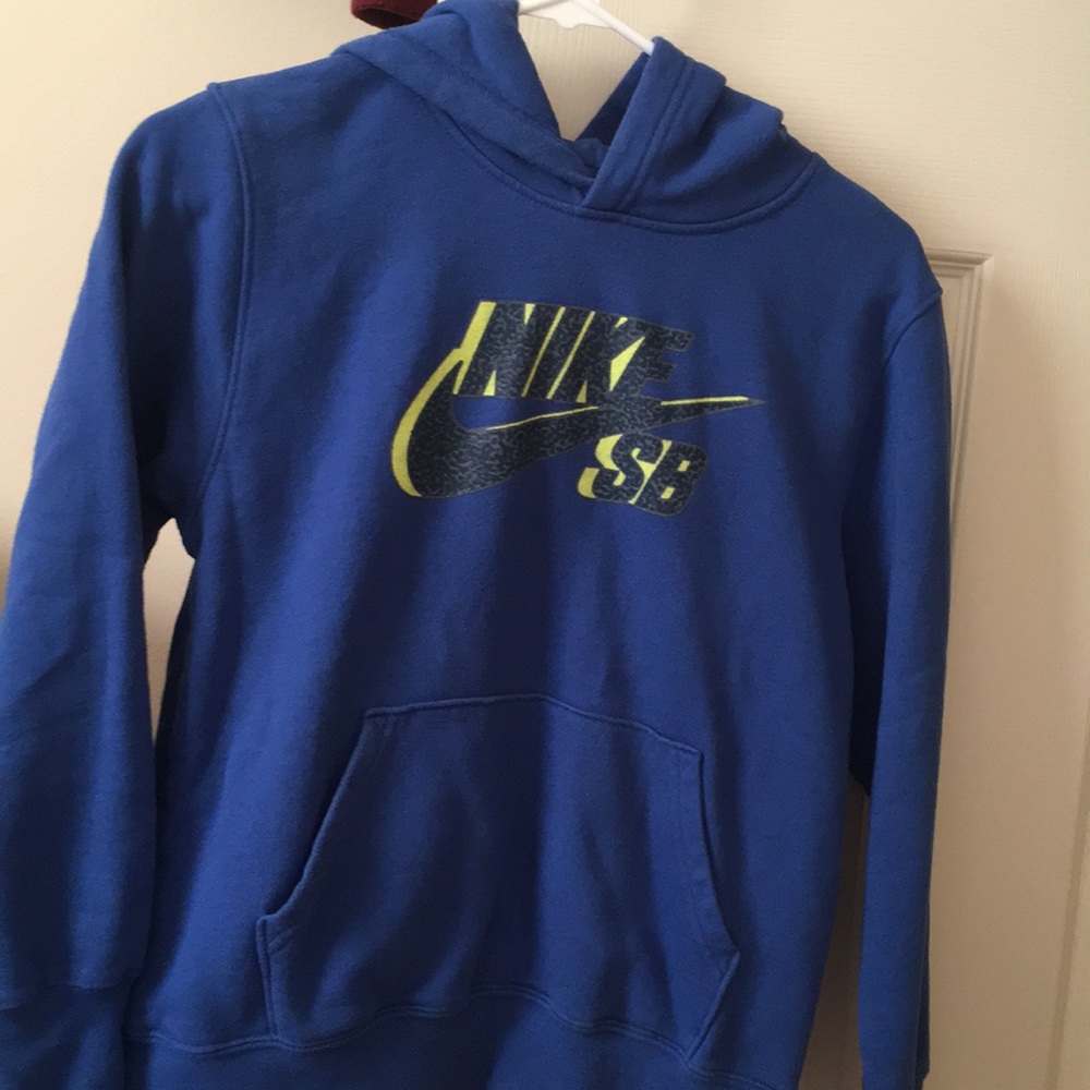 Blue Nike Hoodie