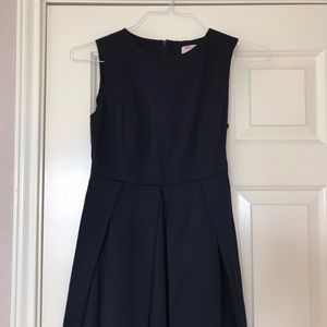 Asos navy pinafore dress
