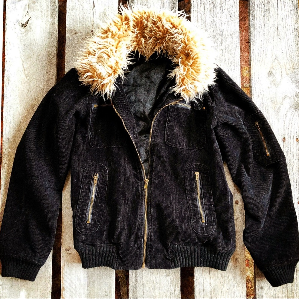 ❤️Faux Fur Corduroy Coat ❤️