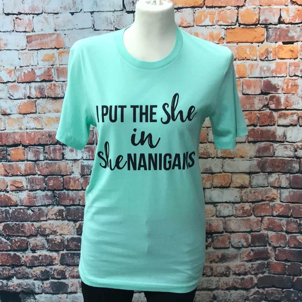 Mint Shenanigan Tee